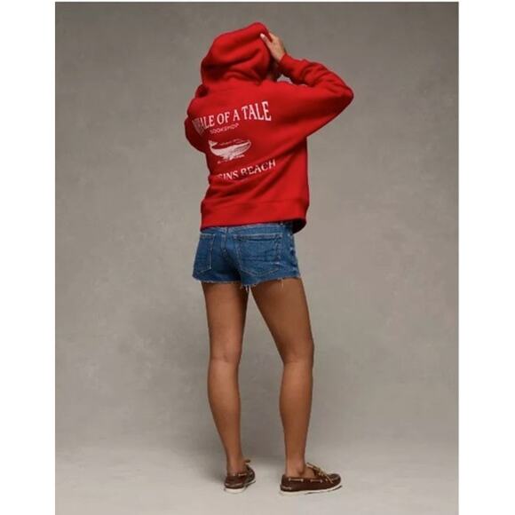 American Eagle The Summer I Turned Pretty Graphic Hoodie Sweatshirt Size Large - Picture 3 of 8